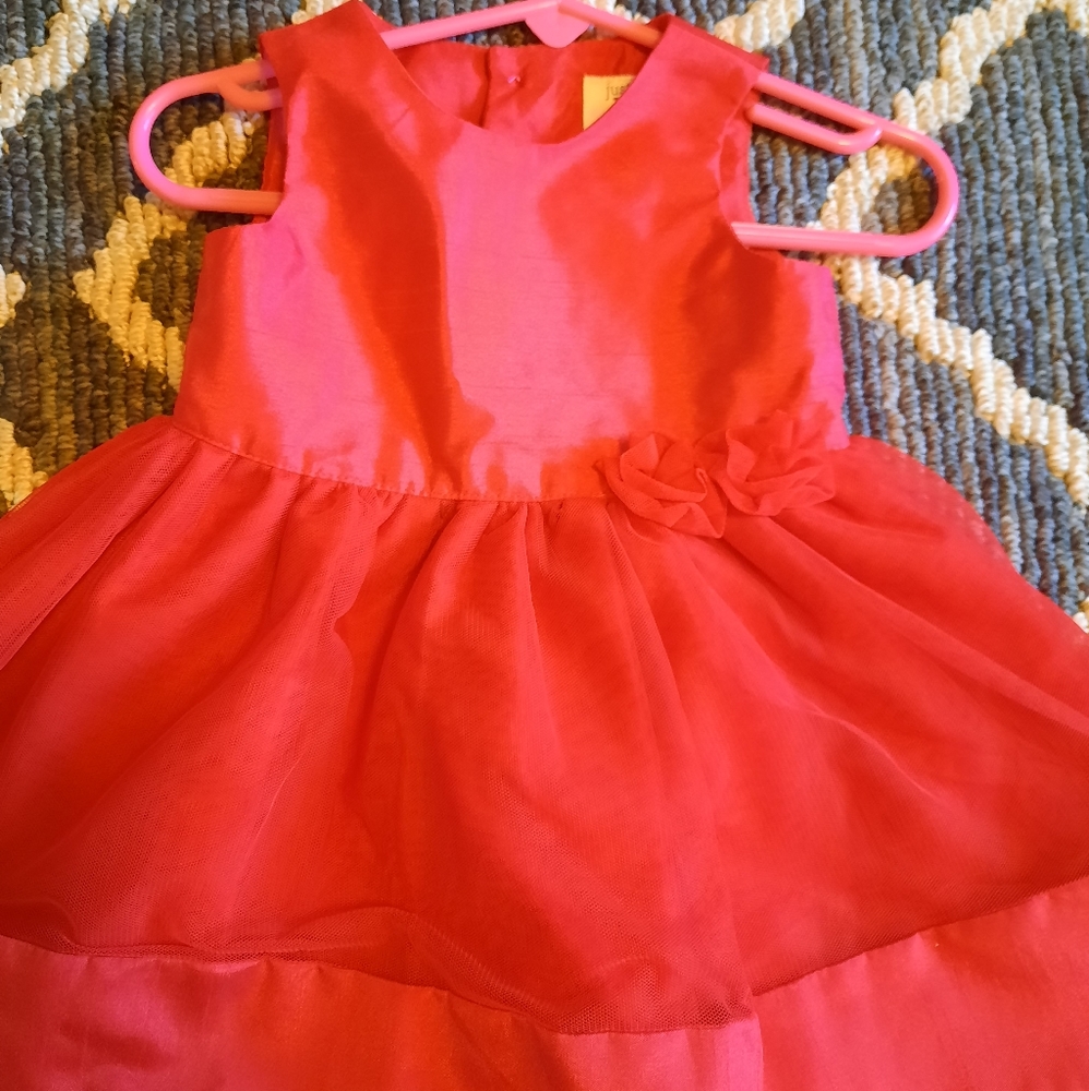 Red formal 6 month dress